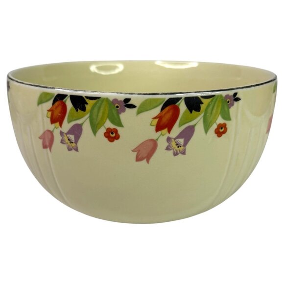 Vintage Superior Quality Hall Crocus Radiance Mixing Bowl 9” Serving Kitchenware - Picture 3 of 8